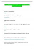 C214 Financial Management &lpar;VCC2 Terms&rpar;-with 100&percnt; verified solutions-2023