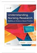 Understanding Nursing Research 7th Edition Grove Test Ban