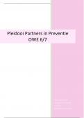 Pleidooi OWE 6/7 Partners in Preventie
