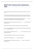 ACF Pratice Test questions Fully Solved 2023&sol;2024&period;