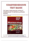 2024 UPDATED Test Bank For Lippincott Illustrated Reviews: Pharmacology 7th Edition by Karen Whalen | 9781496384133 | Chapter 1-48 |All Chapters with Comprehensive Answers 