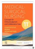 Test Bank - Medical-Surgical Nursing: Concepts for Interprofessional Collaborative Care 11th Edition 2024/2025