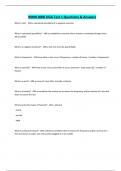 RMIN 4000 UGA Test 1 Questions & Answers