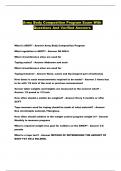 Army Body Composition Program Exam With Questions And Verified Answers 