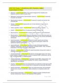 NSG 552 Exam 3 Questions with Answers Latest Quaranteed A Pass&period;