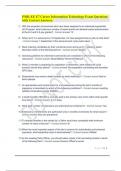 PMK-EE E7 Career Information Technology Exam Questions with Correct Answers&period;