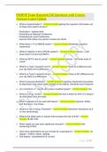 PMHNP Exam Reported 340 Questions with Correct Answers&period;