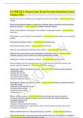 ESTHETICS Oregon State Board Practice Questions-Latest Update 2024&period;