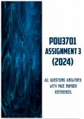PDU3701 Exam Pack + Assignments 2 & 3 for 2024