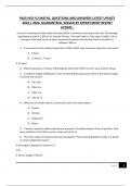  HESI EXIT RN V6 EXAM &lbrack; NEW All 160 Qs & As Included - Guaranteed Success A&plus;&lpar;All Brand New Questions & Answers 2024&sol;2025&rpar;
