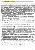 Grand Canyon University CWV-101 Topic 3 Review Latest 2023/2024[100% correct answers & explanations]