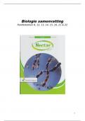 Samenvatting Nectar Biologie 6VWO HS 8&comma; 12&comma; 13&comma; 14&comma; 15&comma; 16&comma; 21&comma; 22