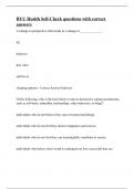 BYU Health Self-Check questions with correct answers