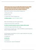 CNOR Practice Exam Prep by CCI 2024-2025 UPDATE ACTUAL EXAM ALL QUESTIONS AND CORRECT DETAILED ANSWERS &lpar;VERIFIED ANSWERS&rpar; 100&percnt; PASS SOLUTION &sol;ALREADY GRADED A&plus;