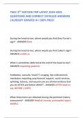 TNCC 9TH EDITION TNP LATEST 2024-2025 QUESTIONS AND CORRECT DETAILED ANSWERS &vert;ALREADY GRADED A&plus; 100&percnt; PASS&excl;