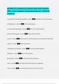 Herlihy Ch 14 Endocrine System Quiz with Answers 2024&period; Latest Update&sol; Guaranteed Success&period; Attained Grade A&plus;