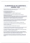 ELABORATED AZ 104&semi; QUESTION &  ANSWER  2024 