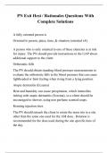 PN Exit Hesi &sol; Rationales Questions With Complete Solutions
