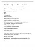 NSG 525 Exam 2 Questions With Complete Solutions