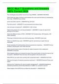 BECC Mod 7 Questions and Answers 100&percnt; Correct 2024