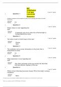 BSC 2346Module 9 AP Quiz &lpar;Answered&rpar;  Rasmussen