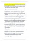 D265 Critical Thinking Study Guide Exam Questions with Answers-Latest 2024 Update&period;