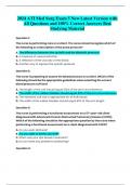 2024 ATI Med Surg Exam 5 New Latest Version with  All Questions and 100&percnt; Correct Answers Best  Studying Material