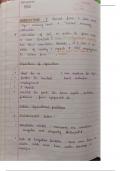 ICSE 10 Geography Agriculture 1&lpar;Handwritten Notes&rpar;
