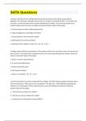 SATA 43 Questions And Correct Answers
