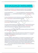 GCSS Army S4 Course Test 1 questions completely solved and Attained graded A&plus;Guaranteed Success&period;