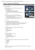 TESTBANK FOR GOULD'S PATHOPHYSIOLOGY FOR THE HEALTH PROFESSIONS,7TH EDITION  VANMETER AND HUBERT|CHAPTERS 1 - 28|COMPLETE GUIDE.