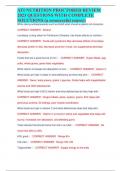 ATI NUTRITION PROCTORED REVIEW 2023 QUESTIONS WITH COMPLETE SOLUTIONS &lpar;a resourceful source&rpar;