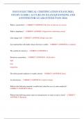ESCO ELECTRICAL CERTIFICATION EXAM 2024 &vert; STUDY GUIDE &vert; ACCURATE EXAM QUESTIONS AND ANSWER FOR GUARANTEED PASS 2024&period;