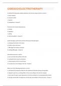 CIDESCO&sol;ELECTROTHERAPY QUESTIONS WITH 100 &percnt; CORRECT ANSWER &vert; VERIFIED