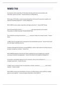 NIMS&sol;700 exam &lpar;100&percnt; correct and graded A&plus;&rpar;