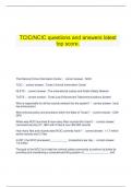    TCIC/NCIC questions and answers latest top score.