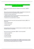 MSLC Military Property and Accountability Questions and Answers 100% Pass