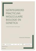 Geïntegreerd practicum: moleculaire biologie en genetica