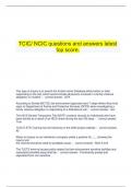 TCIC/ NCIC questions and answers latest top score.