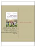 Essentials Of Pediatric Nursing 4th Edition By Terri Kyle and Susan Carman Test Bank ISBN- 978-1975139841