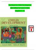 TEST BANK For Child Development&comma; 10th Edition by Laura E&period; Berk&comma; Verified Chapters 1 - 15&comma; Complete Newest Version