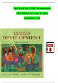 TEST BANK For Child Development, 10th Edition by Laura E. Berk, Verified Chapters 1 - 15, Complete Newest Version