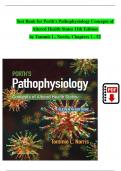Porth's Pathophysiology Concepts of Altered Health States 11th Edition TEST BANK by Tommie L. Norris, Verified Chapters 1 - 52, Complete Newest Version