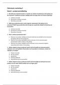 Oefententamen marketing 2 ORM &plus; antwoorden