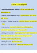 FDNY F-03 fireguard 2025 Questions with 100&percnt; Correct Answers Verified  Updated 2025 &sol; 2026