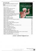 TEST BANK FOR Physical Examination and HealthAssessment 9 th Edition Authors&colon; Carolyn Jarvis&comma; Ann L&period; Eckhardt