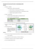 QCAA Unit 1 and 2 Biology Content Summary