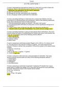 Exam ATI PN CAPSTONE  EXAM 1 QUESTIONS AND CORRECT SOLUTIONS