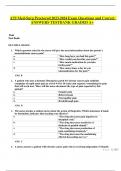 ATI Med-Surg Proctored 2023-2024 Exam Questions and Correct ANSWERS TESTBANK GRADED A&plus; Pain Test Bank MULTIPLE CHOICE 1&period; Which question asked by the nurse will give the most information about the patient&rsquo;s metastatic bone cancer pain&quest; a&period; &OpenCurlyDoubleQuote;How long have yo