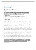 Einsendeaufgabe Digital Technology Management  PFH Göttingen